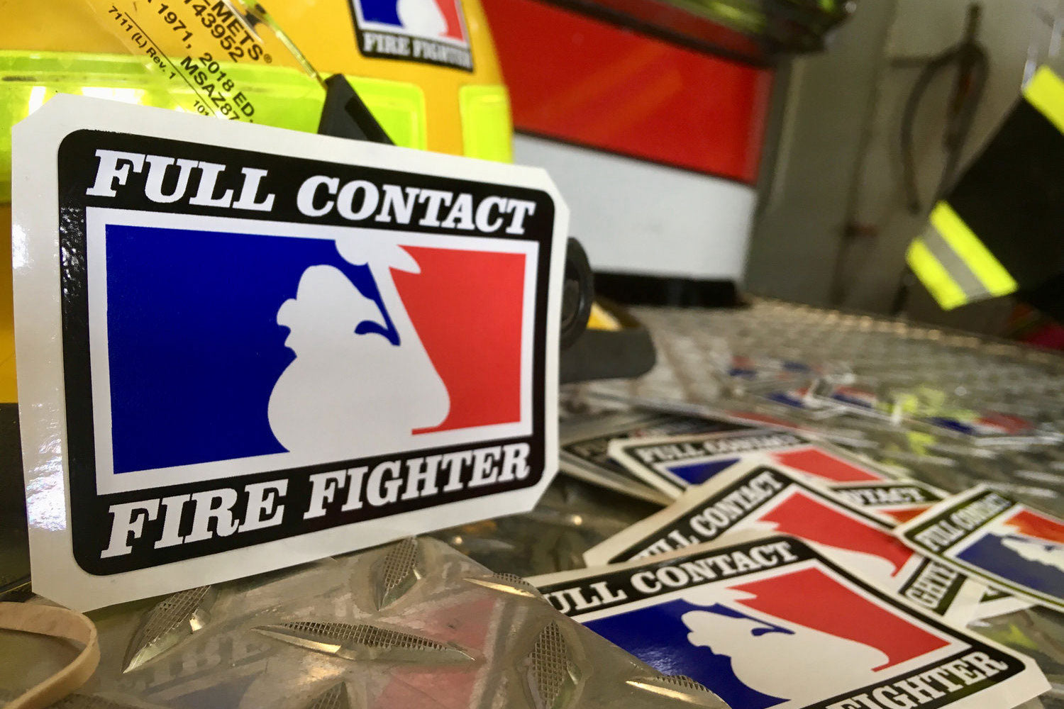 Full Contact Firefighter Decal Pack