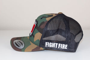 Full Contact Firefighter Camo Snapback